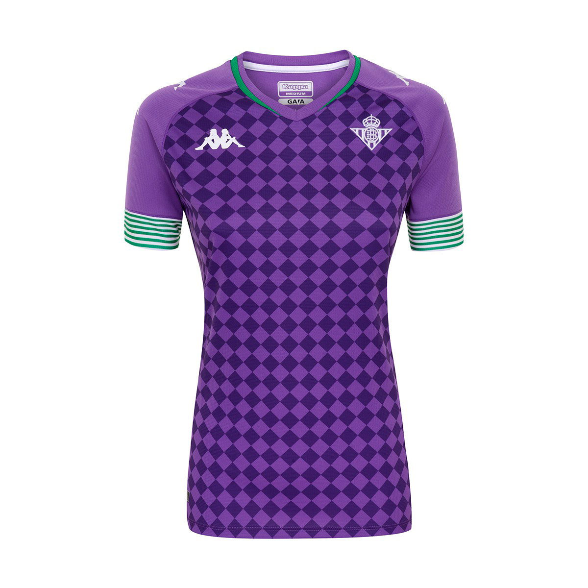 Jersey Kappa Real Betis Balompié Segunda Equipación 2020-2021 Mujer Purple - Fútbol Emotion