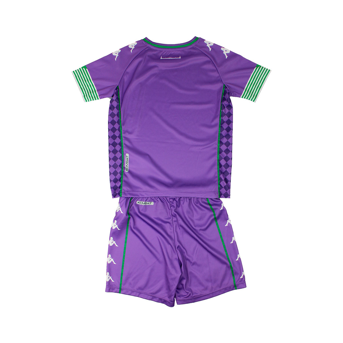 Conjunto Kappa Real Betis Balompié Segunda Equipación 2020-2021 Bebé Purple  - Tienda de fútbol Fútbol Emotion