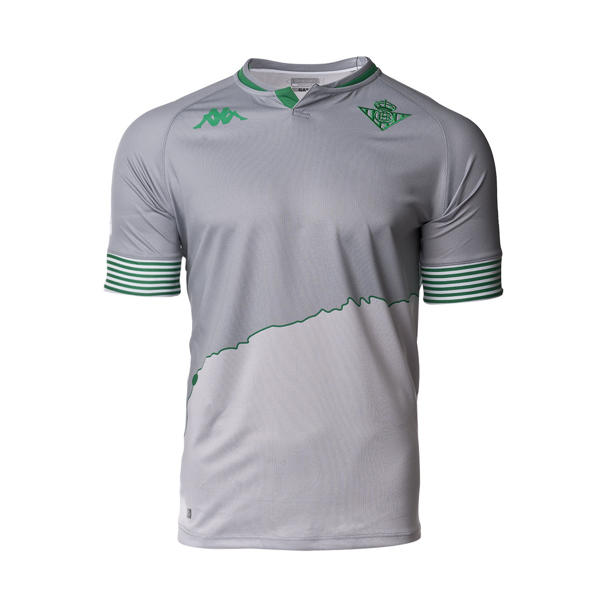 Camiseta Kappa Real Betis Balompié Tercera Equipación 2020-2021 Grey -  Tienda de fútbol Fútbol Emotion