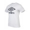 Camiseta Essential Large Logo Cotton Brilliant White