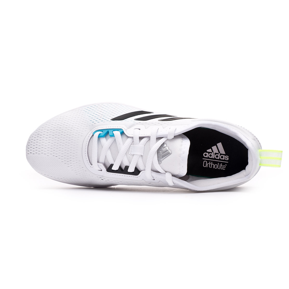 Trainers adidas Asweetrain White-Core Black-Signal Cyan - Fútbol Emotion