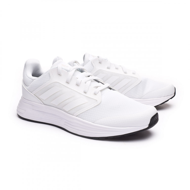 black and white adidas trainers