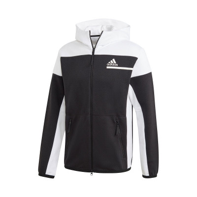 Jacket Adidas Zne Full Zip Black White Futbol Emotion Jacket Adidas Zne Full Zip Black White Futbol Emotion