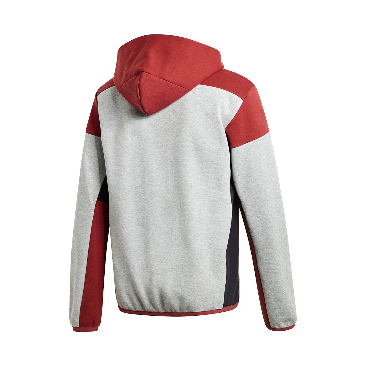Jacket Adidas Zne Full Zip Medium Grey Heather Legacy Red Futbol Emotion Jacket Adidas Zne Full Zip Medium Grey Heather Legacy Red Futbol Emotion