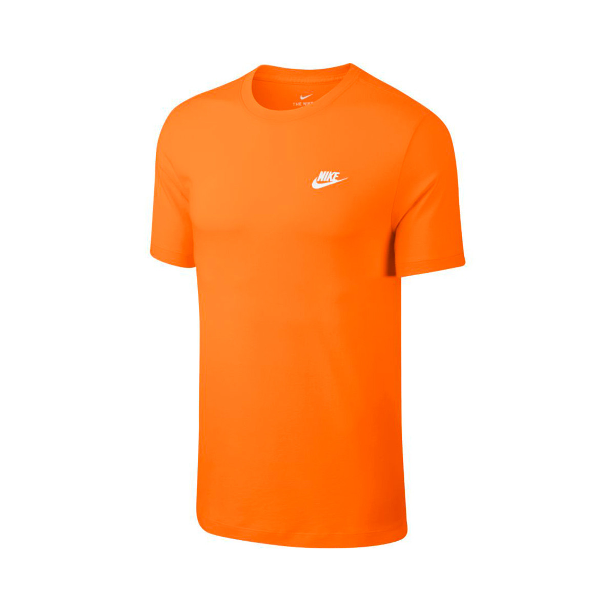 Jersey Nike Sportswear Club Electro orange-White - Football store Fútbol  Emotion
