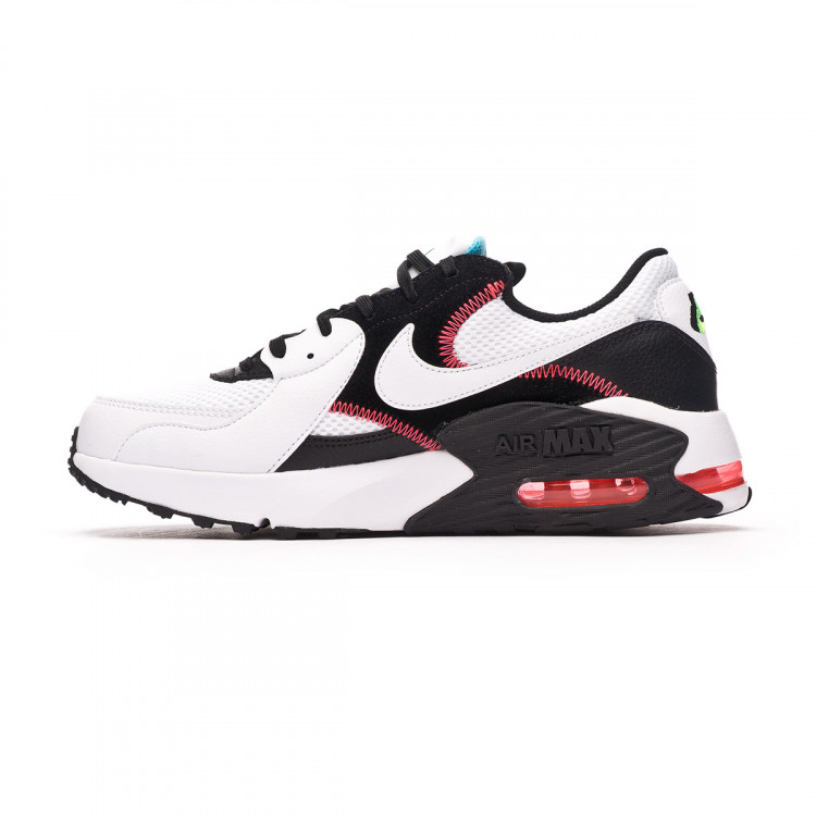 nike air max excee white black crimson