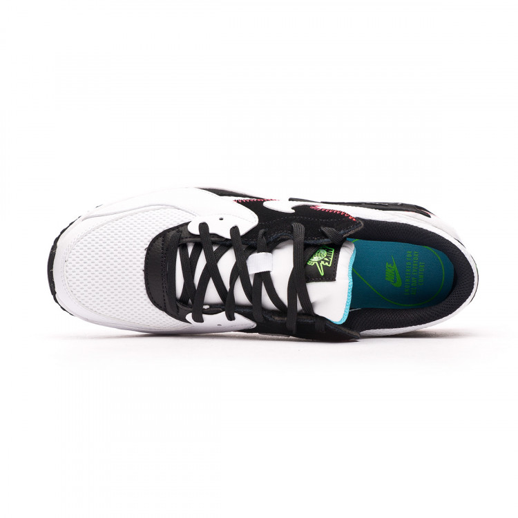 nike air max excee white black crimson