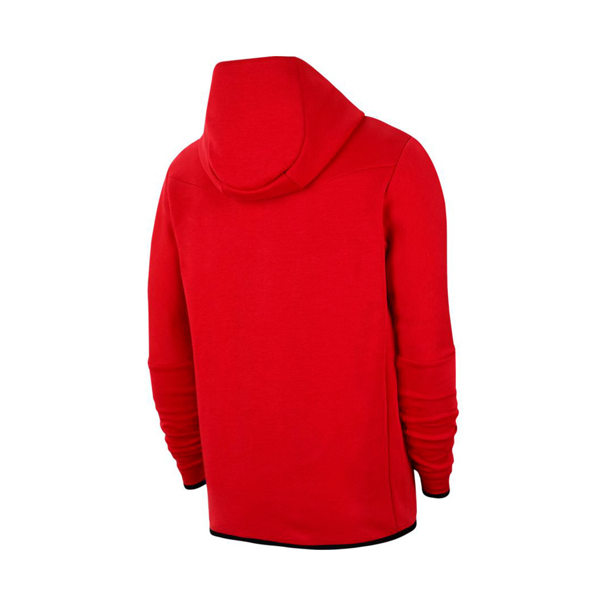 Jacket Nike Sportswear Tech Fleece University Red Black Futbol Emotion