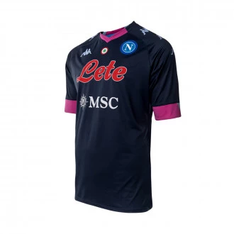 T-Shirt SCC Napoli Third kit Pro 2020-2021 Blue Deep-Pink