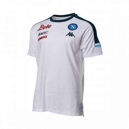 Jersey Kappa SSC Napoli 2020 2021 White Green Cyan F tbol Emotion