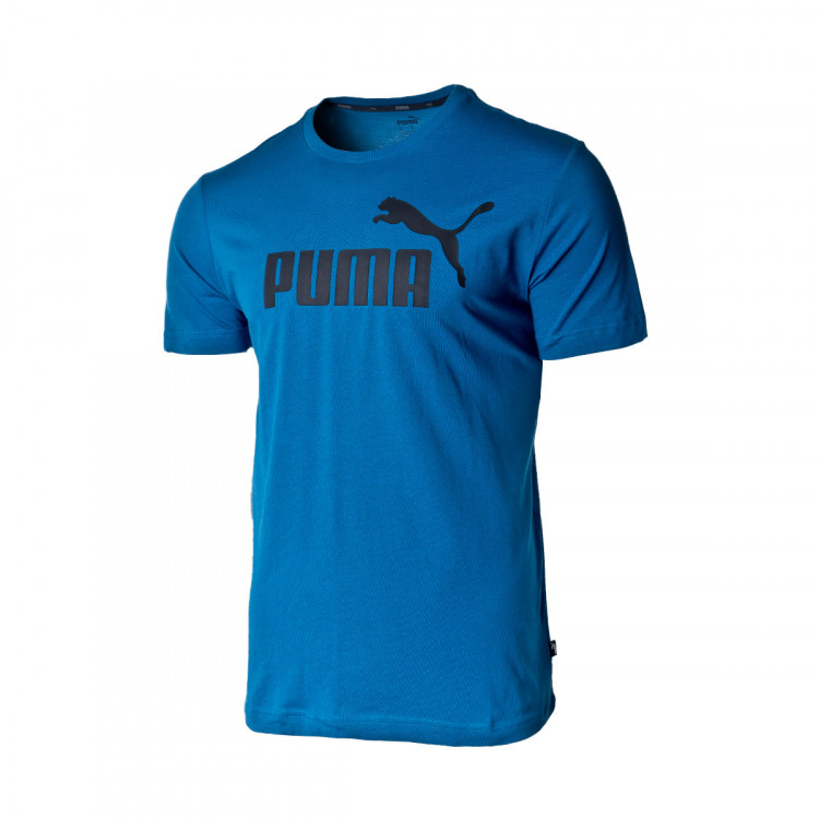 Playera Puma ESS Logo Digi-Blue - Tienda de fútbol Fútbol Emotion