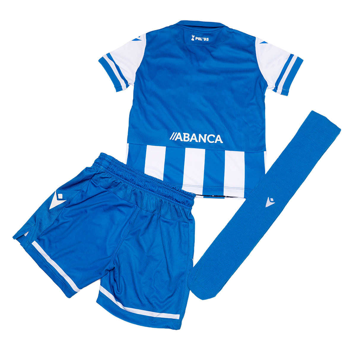 Mehrfarbig 5er Pack Azul Oscuro/Blanco 000 neugeboren Herstellergröße: 0-3 Monate Real Club Deportivo de La Coruña Unisex-Kinder Baby Set Deportivo Bekleidungsset 