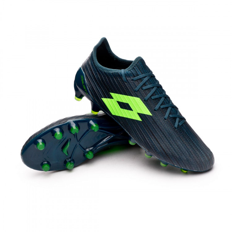 Football Boots Lotto Solista 200 III FG Green - FÃºtbol Emotion