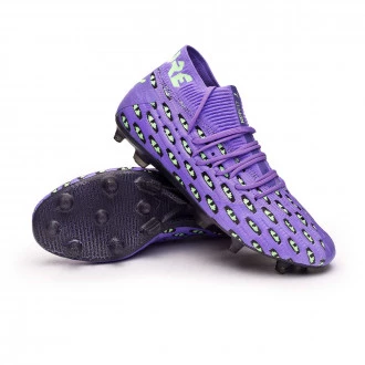 Bota Future 6.1 Neturfit Fear FG/AG Luminous Purple-Elektro Green-Black