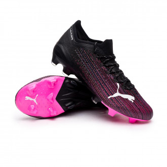 Bota Ultra 1.1 FG/AG Puma Black-Luminous Pink