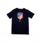 Atlético de Madrid Evergreen Crest 2020-2021 Criança Obsidian