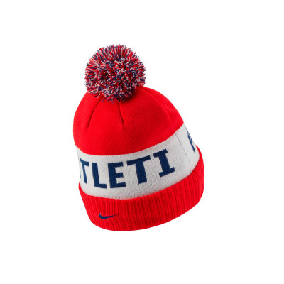 Beanie Nike Atlético De Madrid Pom Beanie 2020 2021 Sport Red Coastal Blue Fútbol Emotion