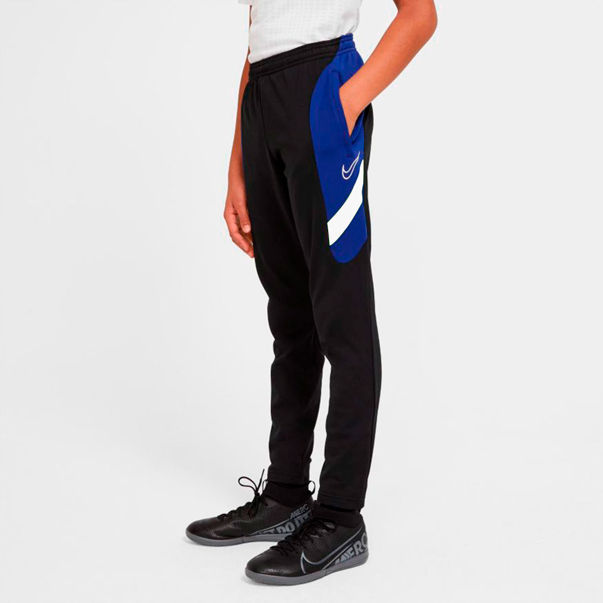 nike academy track pants blue