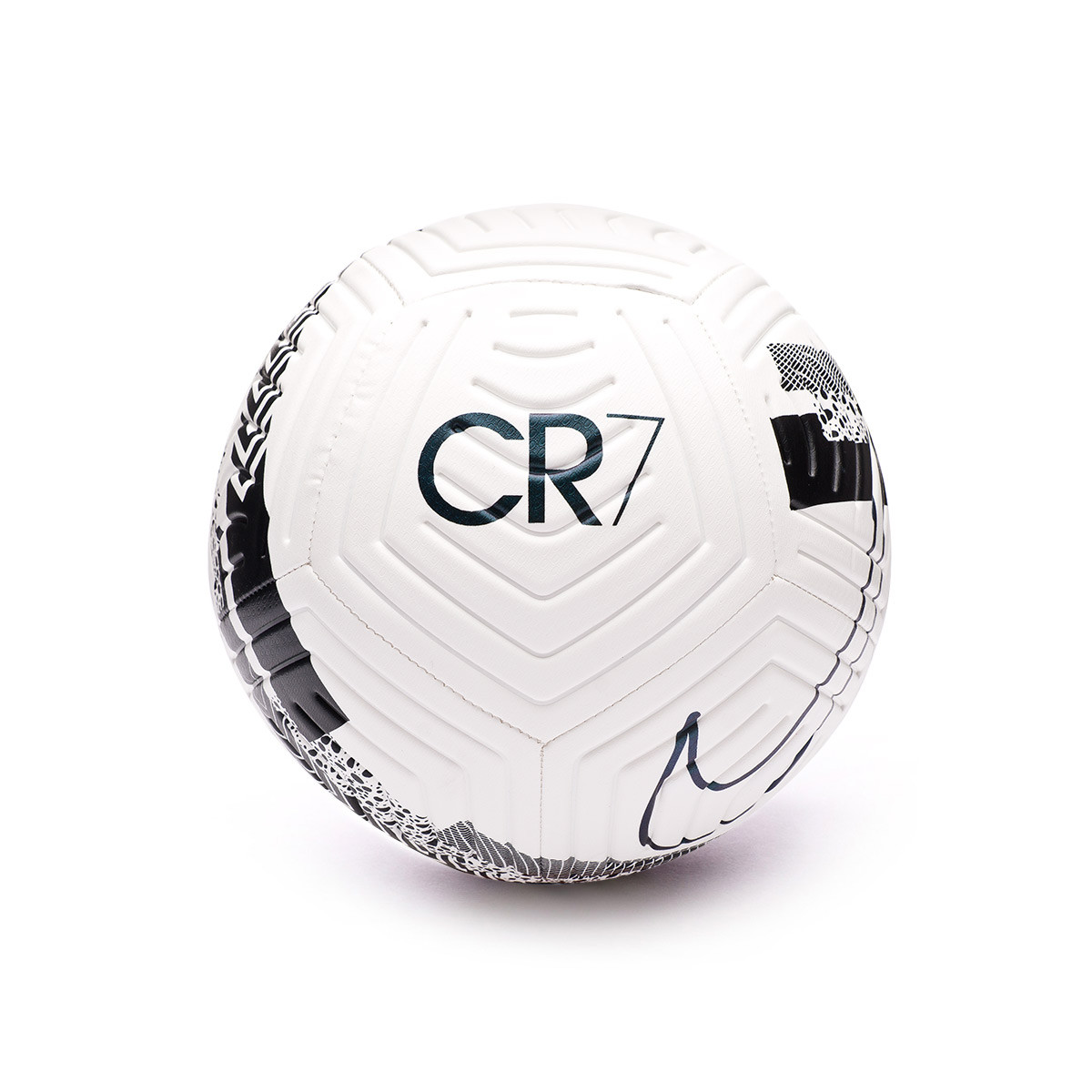 Ball Nike Cr7 Strike White Black Iridescent Futbol Emotion