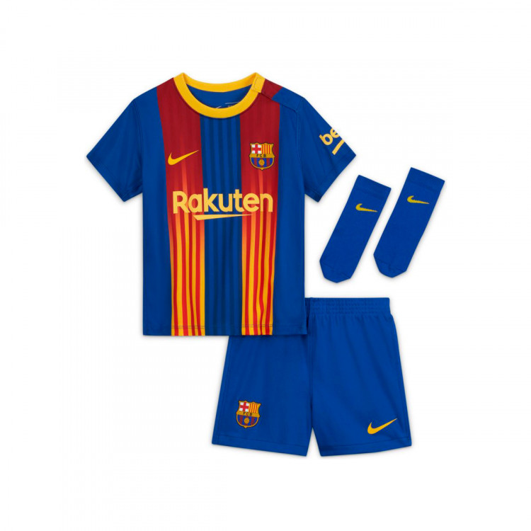 Kit Nike Infant Fc Barcelona Breathe El Clasico 21 Game Royal Varsity Maize Futbol Emotion Kit Nike Infant Fc Barcelona Breathe El Clasico 21 Game Royal Varsity Maize Futbol Emotion