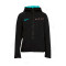 Chaqueta FC Barcelona NSW Tech Fleece Essentials CL 2020-2021 Niño Black-New green