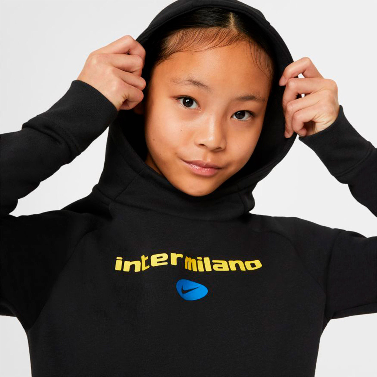 inter milan fleece hoodie