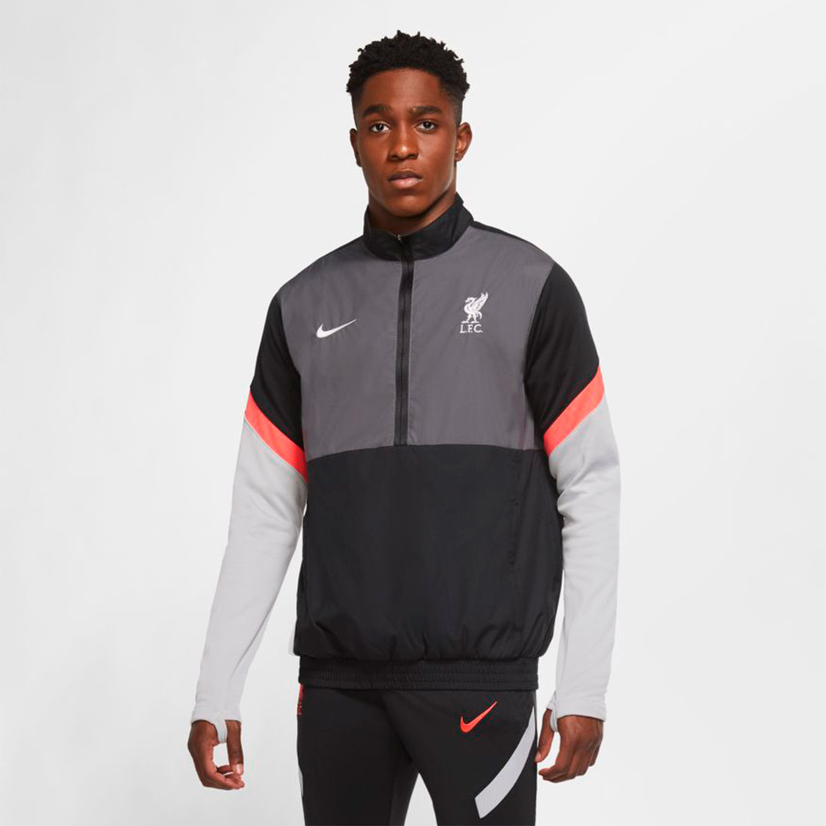 nike dark grey jacket