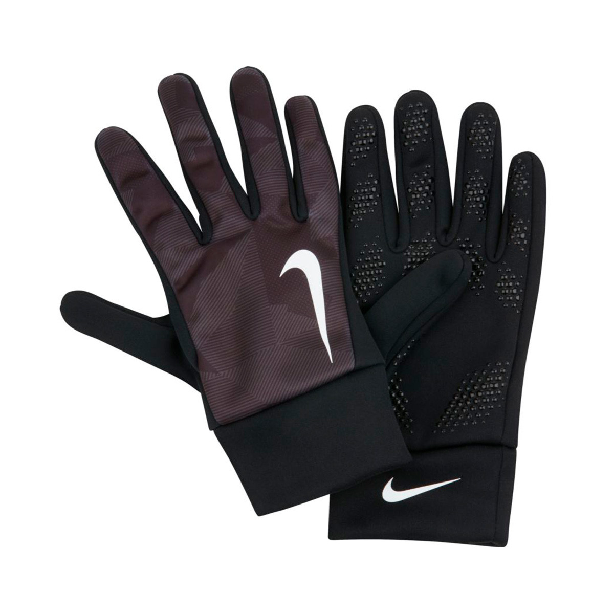 nike gloves hyperwarm black