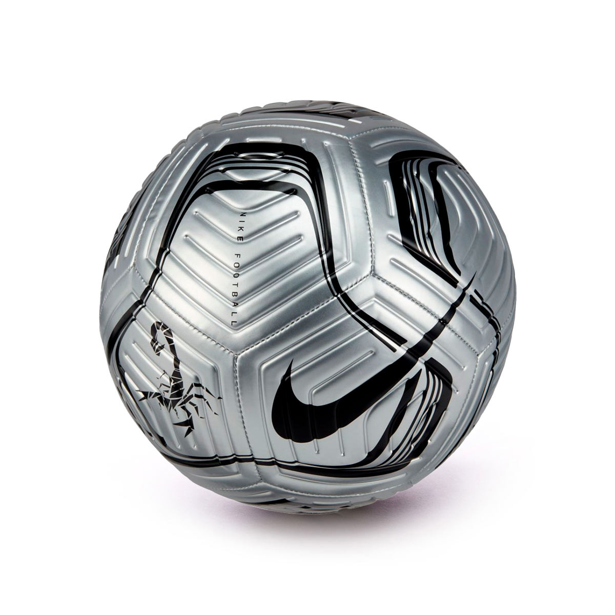 Ball Nike Strike Phantom Scorpion Chrome-Black-Black - FÃºtbol Emotion