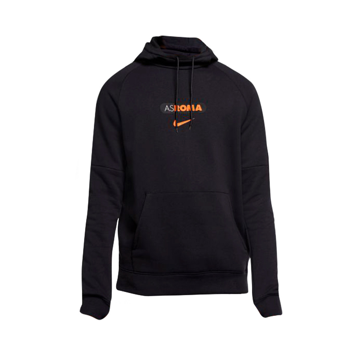 black and orange hoodie nike