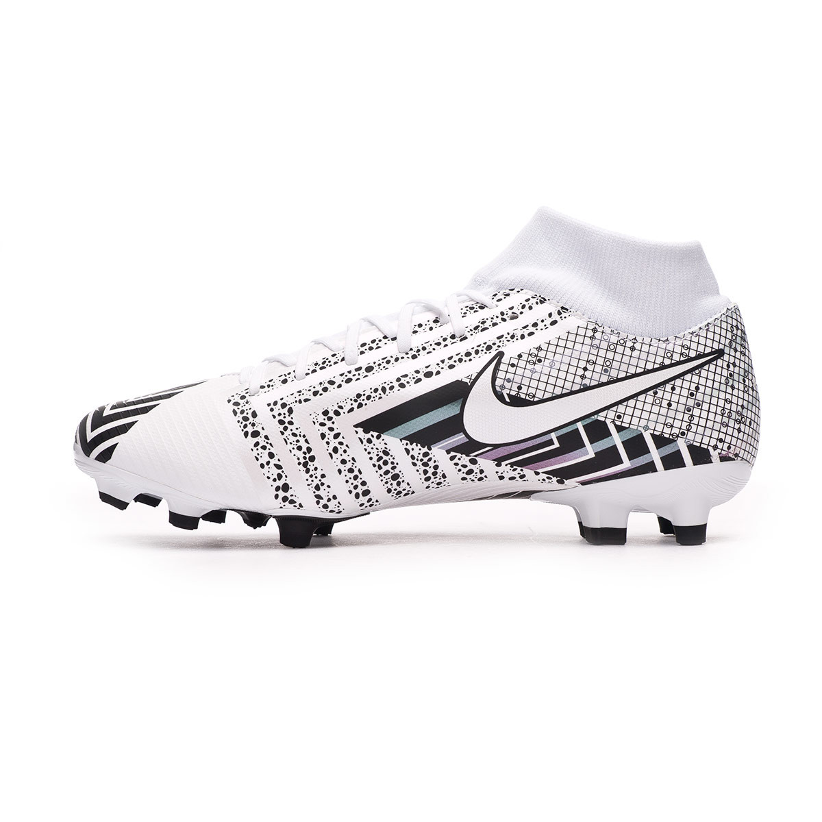 Football Boots Nike Mercurial Superfly Vii Academy Mds Fg Mg White Black Futbol Emotion Football Boots Nike Mercurial Superfly Vii Academy Mds Fg Mg White Black Futbol Emotion
