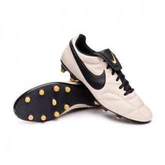 Bota The Nike Premier 2 FG Oatmeal-Black-Metallic Vivid Gold