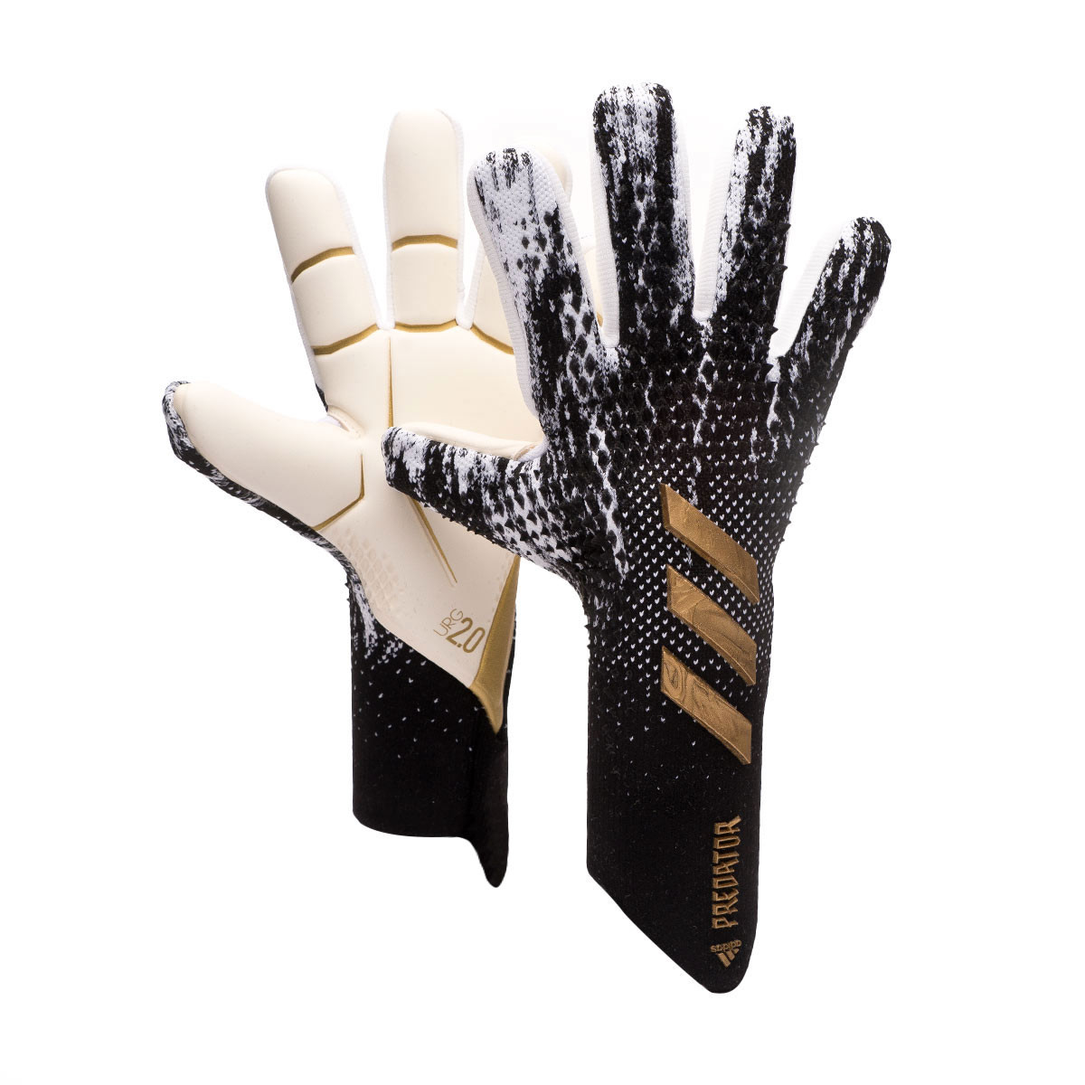 Guante de portero adidas Predator Pro Niño Black-White-Gold Metallic Emotion