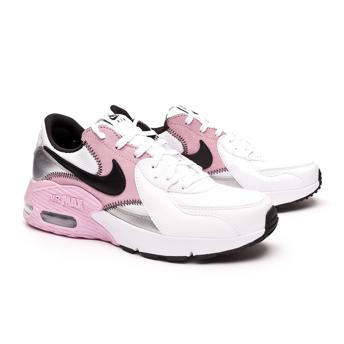 nike air max excee pink and black