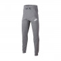 Sportkleding Club Fleece-joggingbroek voor Kinderen-Carbon heather-Cool grey-Wit