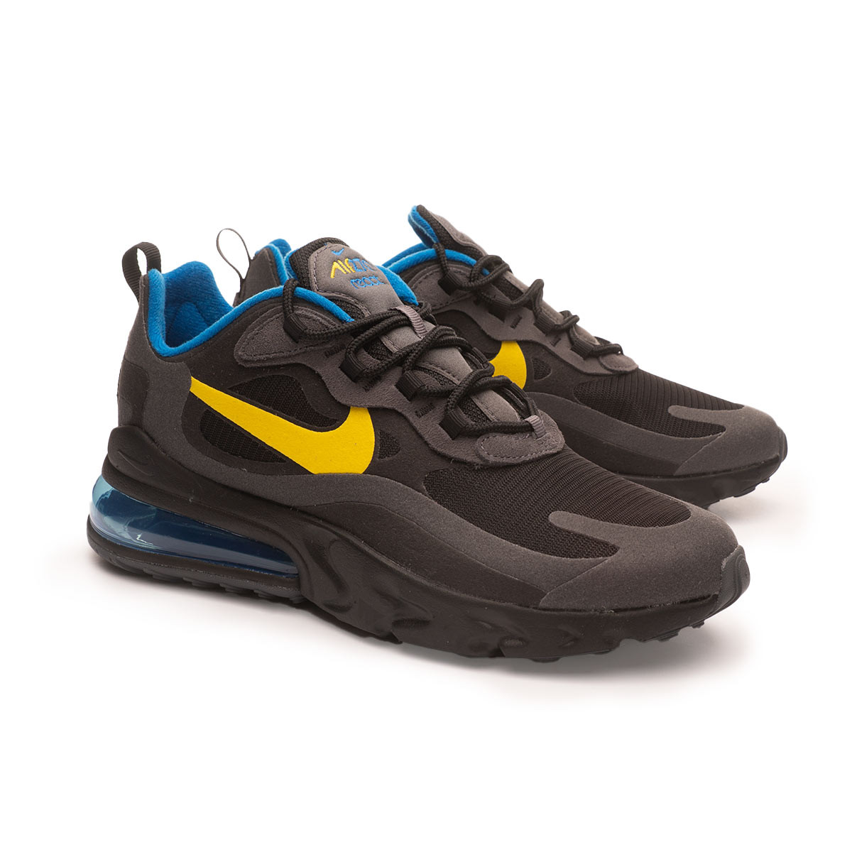 black and yellow trainers nike