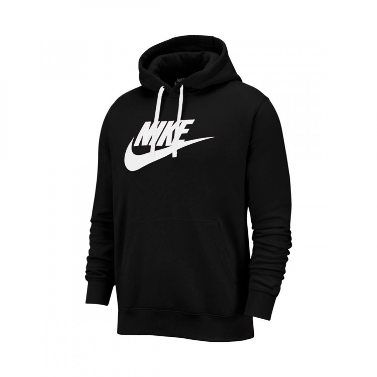 nike sportswear club hoodie black