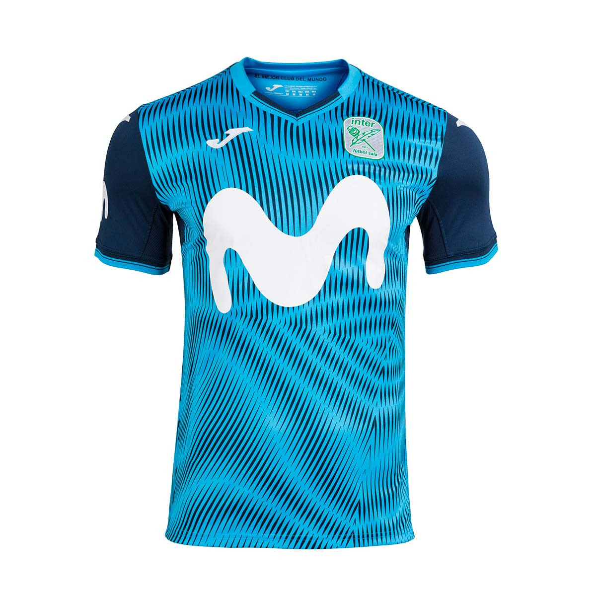 Camiseta Joma Movistar Inter FS Primera Equipación 2020-2021 Turquesa -  Tienda de fútbol Fútbol Emotion