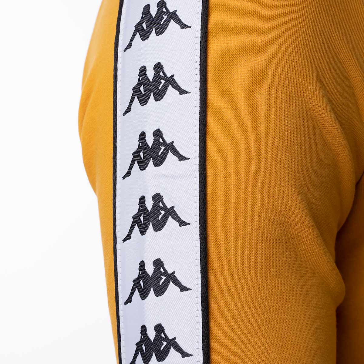 Sudadera Kappa Turny Amarillo/Blanco Hombre