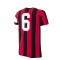 Camiseta Milan Capitano Black-Red