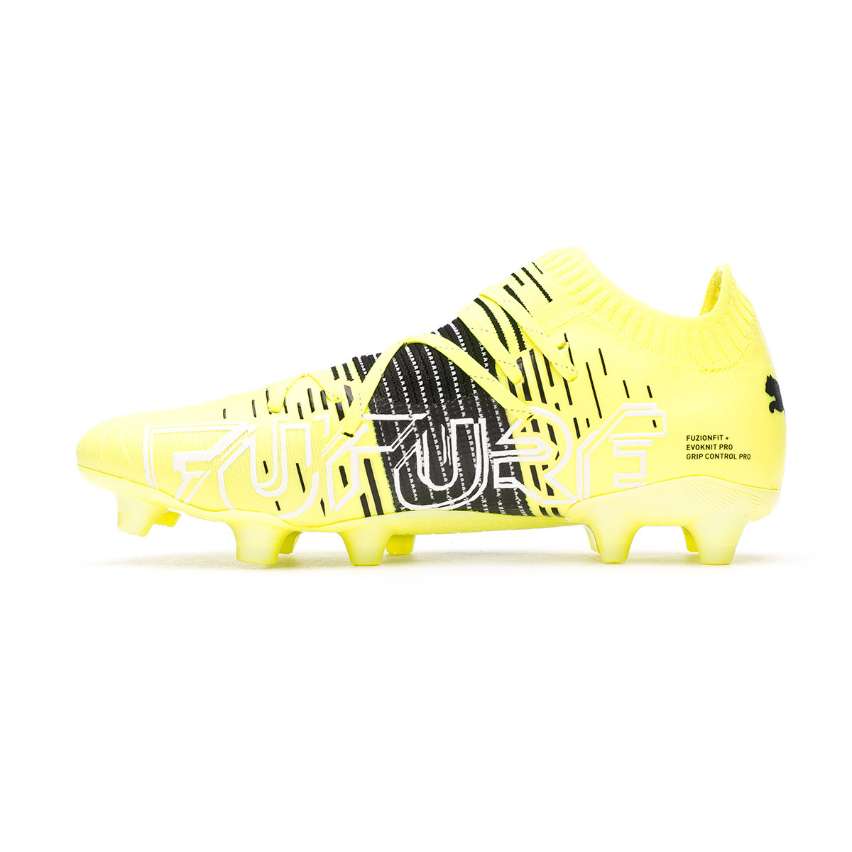 atlántico traidor Destreza Bota de fútbol Puma Future 1.1 FG/AG Yellow Alert-Black-White - Fútbol  Emotion