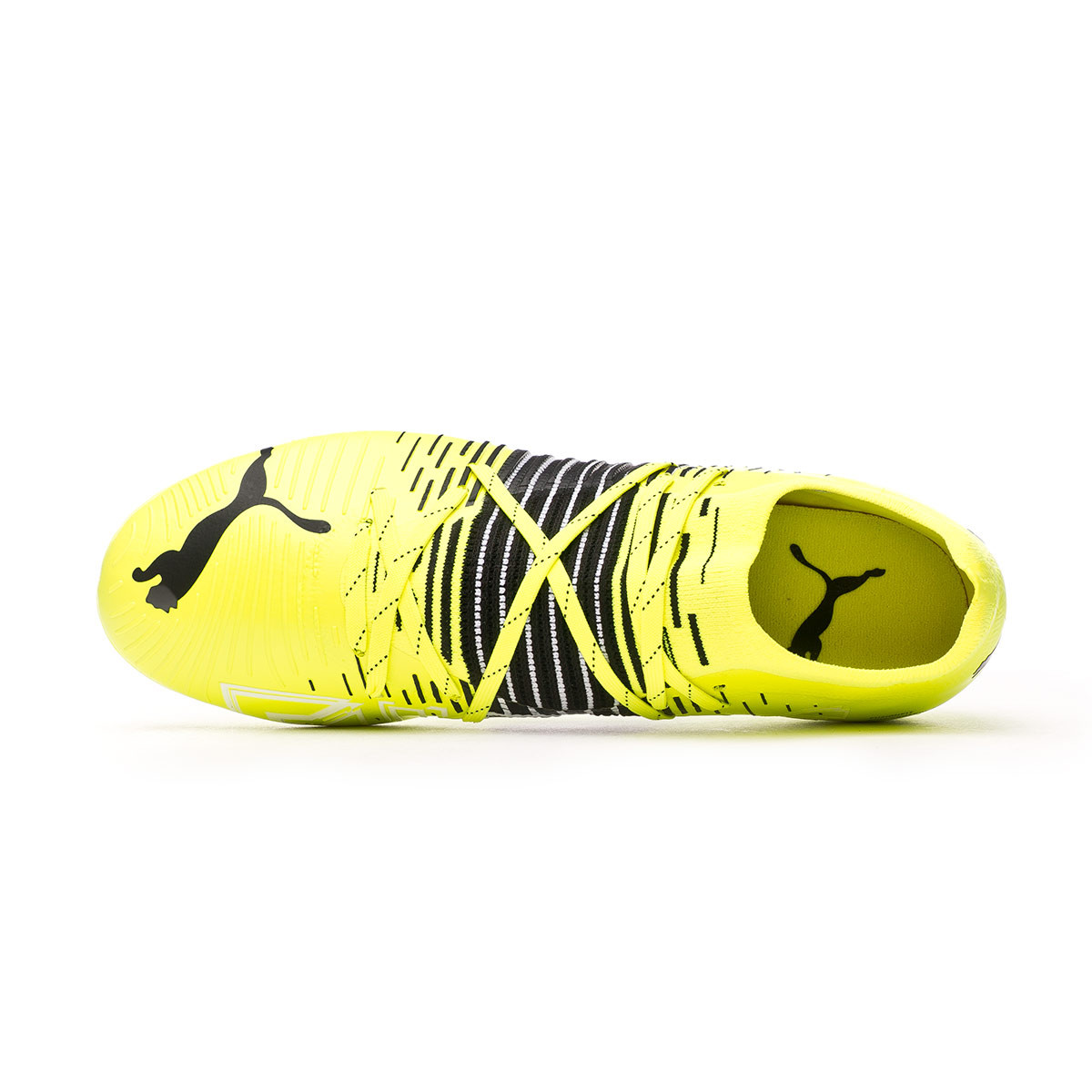 Football Boots Puma Future 2 1 Mg Yellow Alert Puma Black Puma White Futbol Emotion