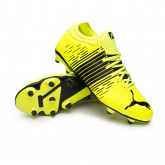 puma black and white football boots