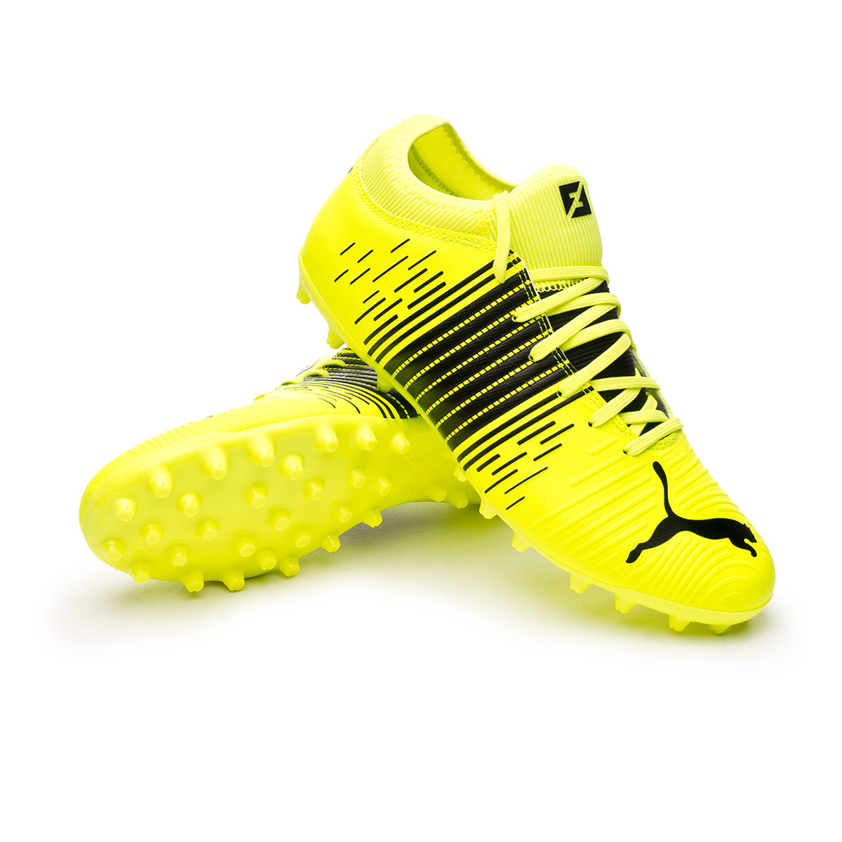 puma yellow football boots