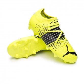 Bota Future Z 2.1 FG/AG Niño Yellow Alert-Black-White