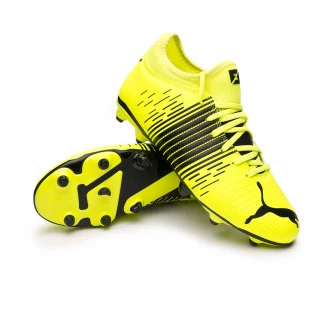 Bota Future Z 4.1 FG/AG Niño Yellow Alert-Black-White
