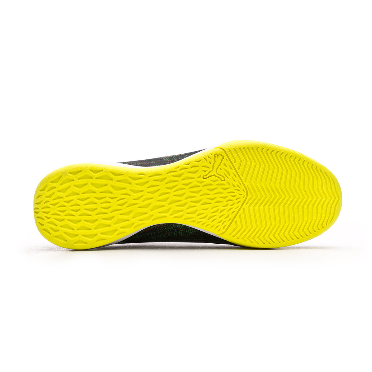 Futsal Shoes Puma Ultra 1.2 PRO Court Puma Black-Puma White-Yellow Alert -  Fútbol Emotion