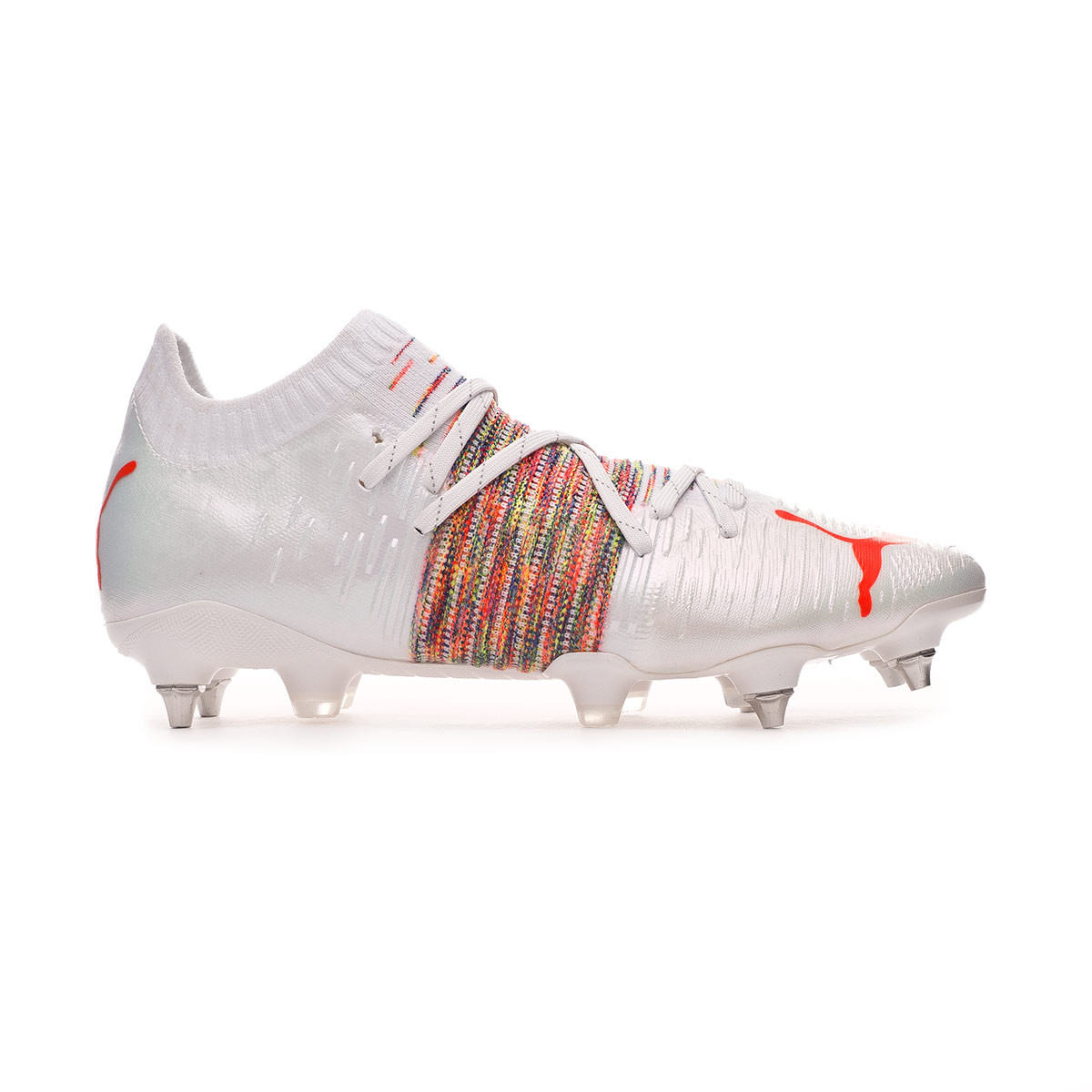 Football Boots Puma Future 1 1 Mxsg Puma White Red Blast Futbol Emotion Football Boots Puma Future 1 1 Mxsg Puma White Red Blast Futbol Emotion
