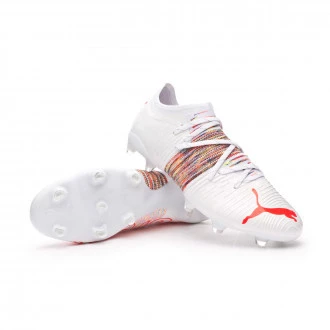 Bota Future Z 2.1 FG/AG White-Red Blast