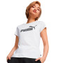 ESS Logo Tee Mulher-Puma White